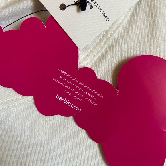 Barbie x Cotton On Longline fitted Crop top - Picture 6 of 8